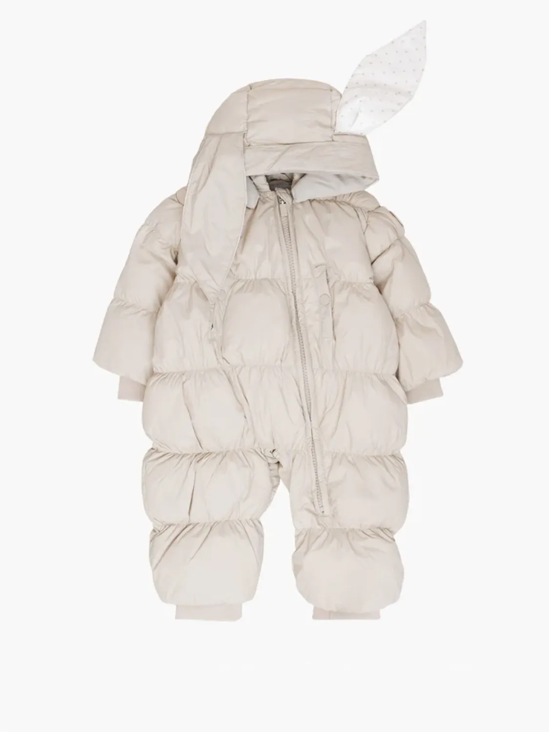 LIVLY PUFFER BUNNY OVERALL - BEIGE
