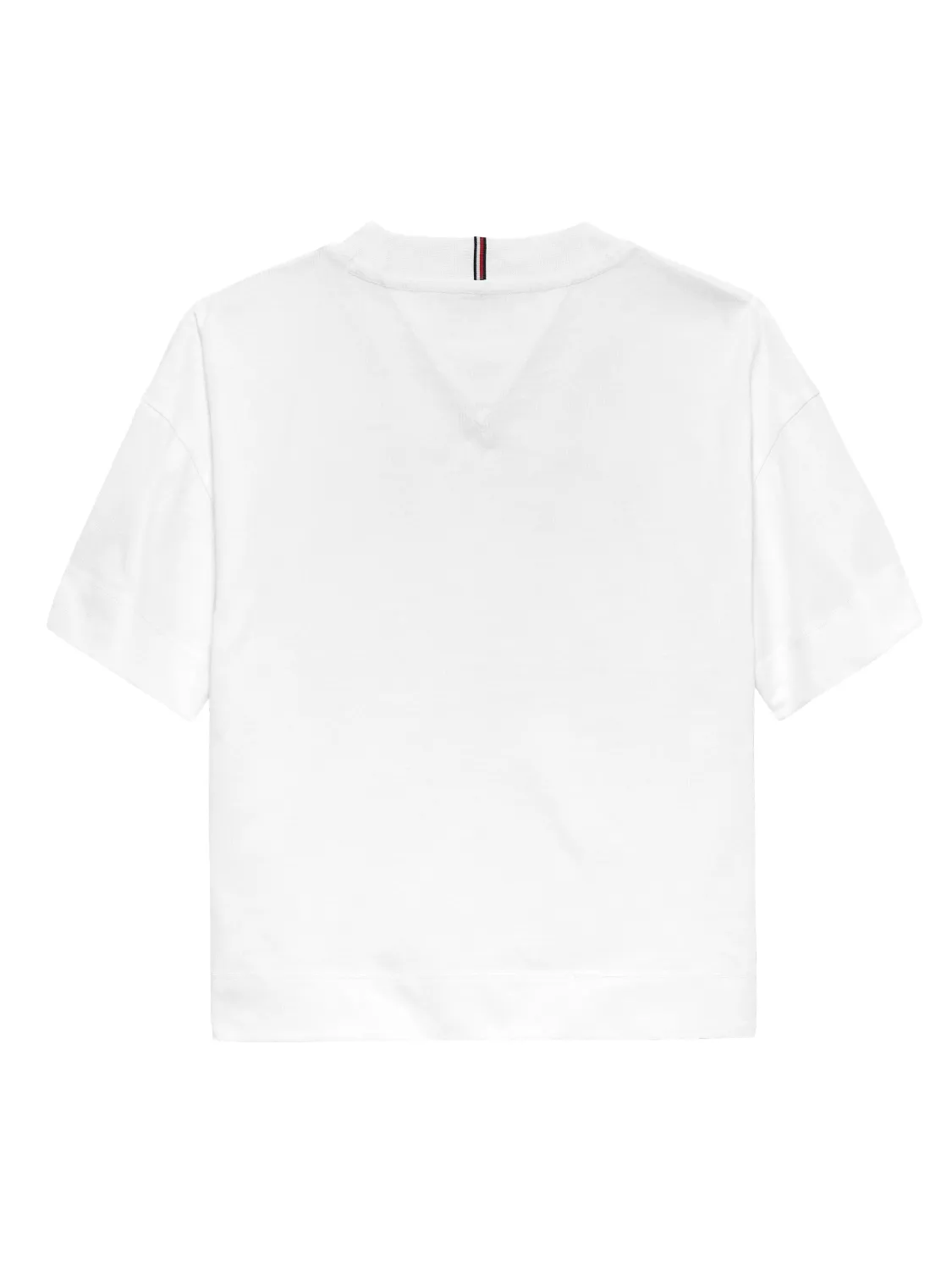 TOMMY HILFIGER VARSITY T-SKJORTE - WHITE