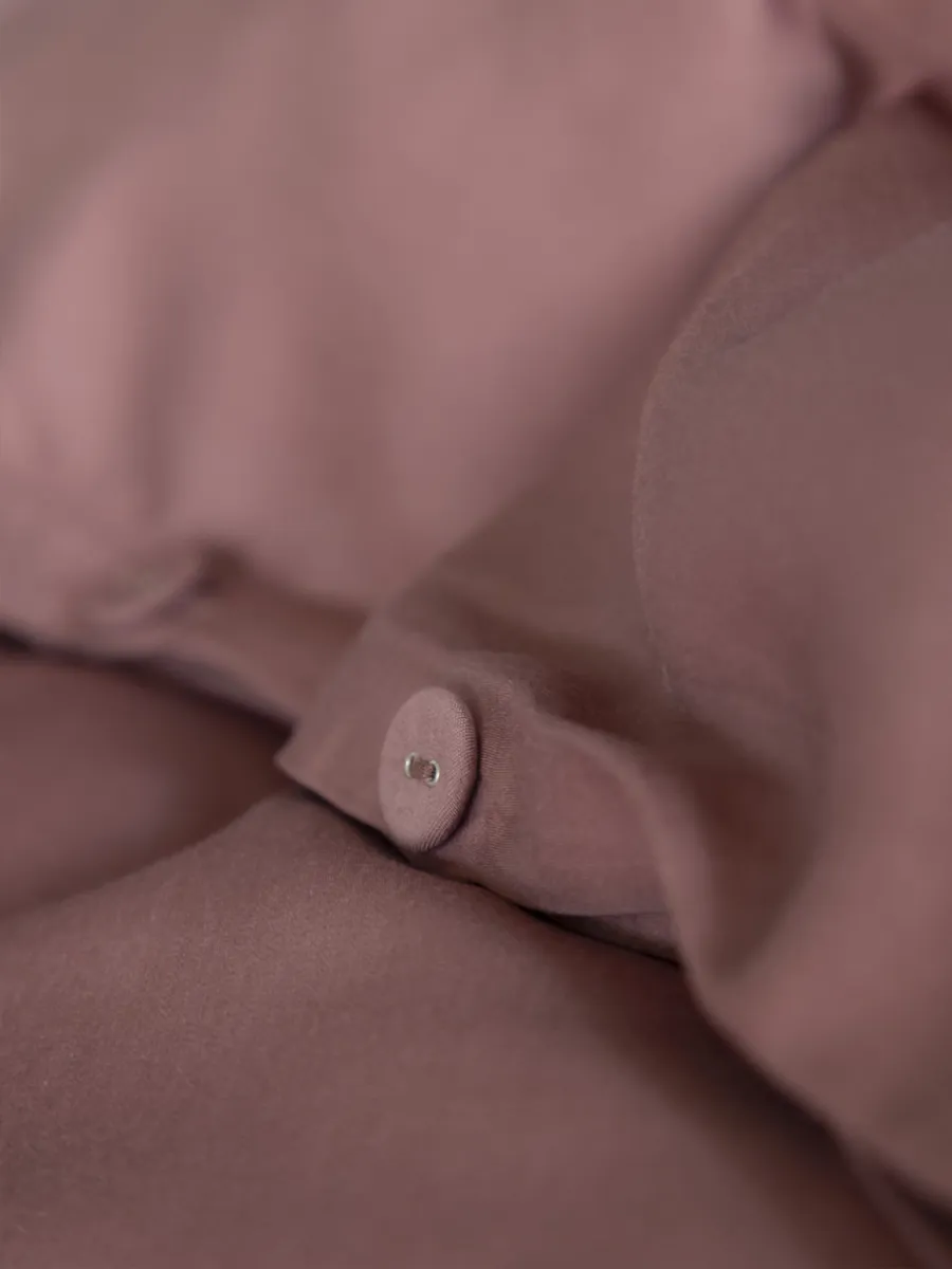 BORÅS COTTON BLISS SENGETØY - AUBERGINE