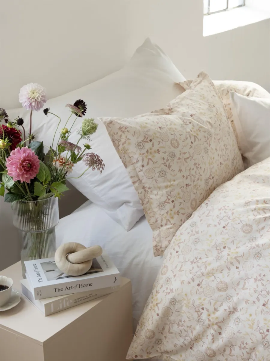 BORÅS COTTON LIVA SENGESETT - ROSA