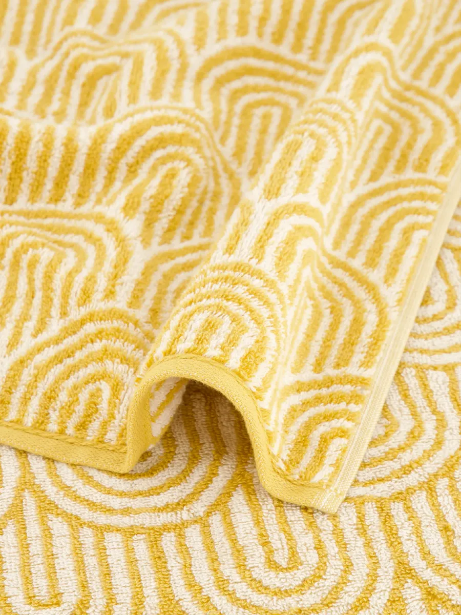 CAWÖ MAISON BOWS HÅNDKLE - GOLD