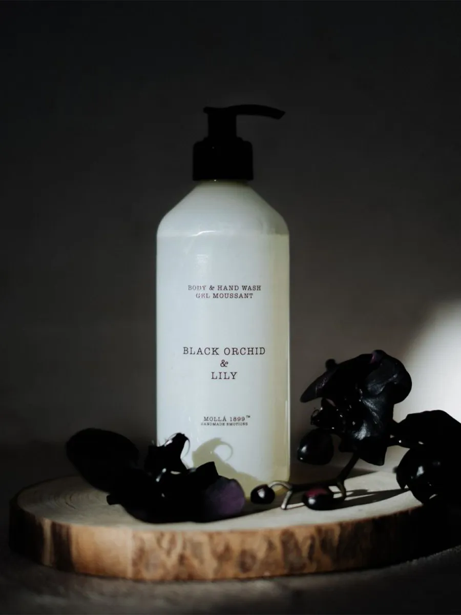CERERIA MOLLA BLACK ORCHID & LILY SÅPE