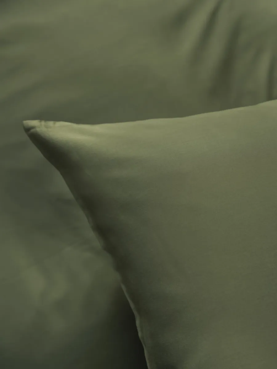 BORÅS COTTON BLISS SENGETØY - OLIVEN