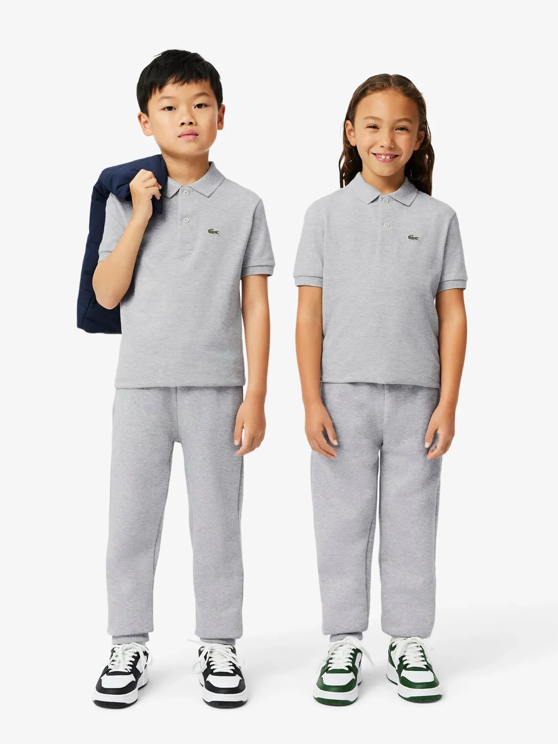 LACOSTE CORE JOGGEBUKSE - GRÅ