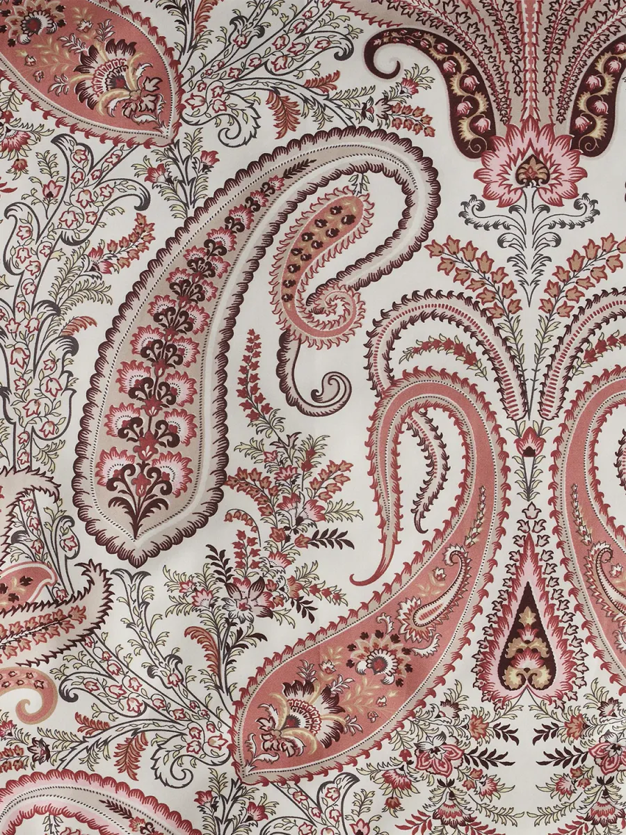 GANT KEY WEST PAISLEY SENGETØY - FADED BRICK