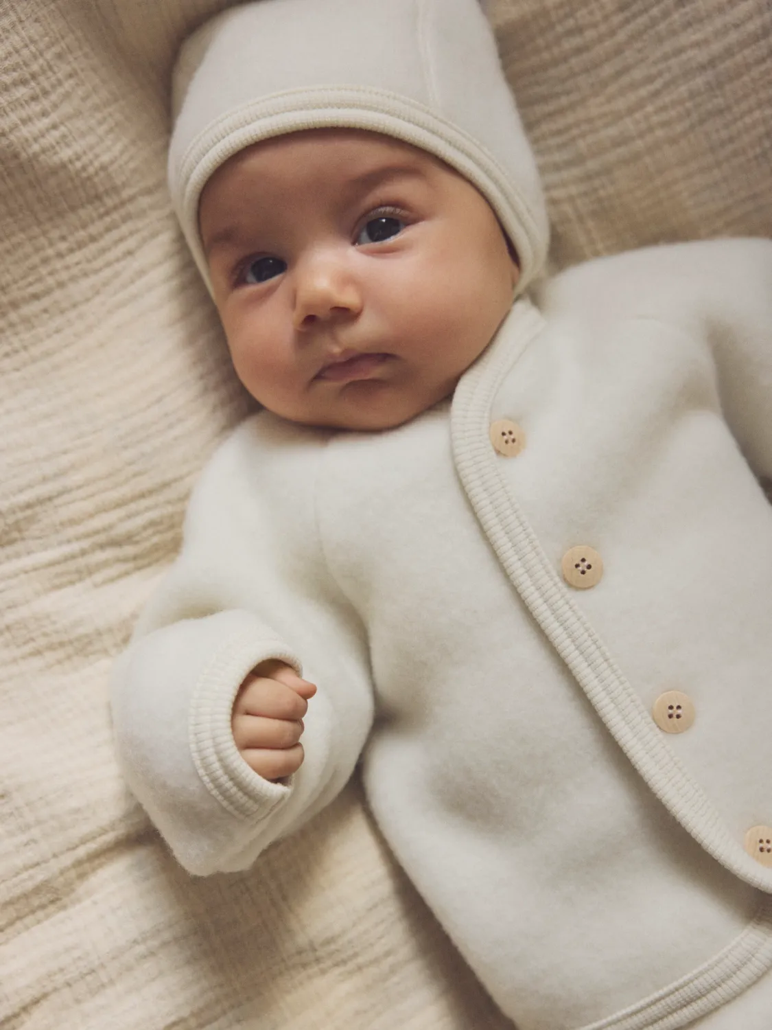 HUTTEliHUT BABYLUE - HVIT