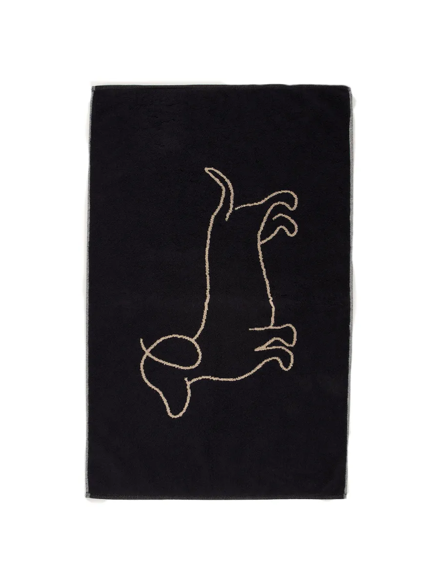 CAWÖ WE LOVE DOGS BADEMATTE 