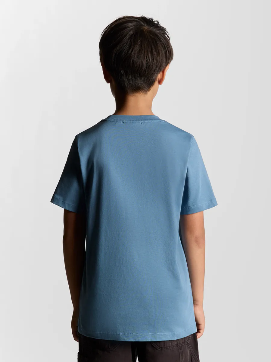 LYLE & SCOTT T-SKJORTE - OCEAN SKY