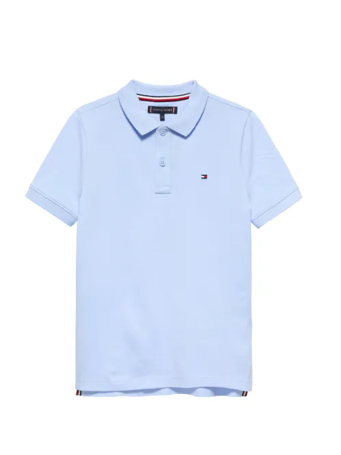 Hovedbilde TOMMY HILFIGER FLAG POLO T-SKJORTE - SWEET BLUE