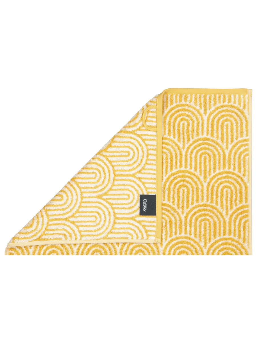 CAWÖ MAISON BOWS HÅNDKLE - GOLD