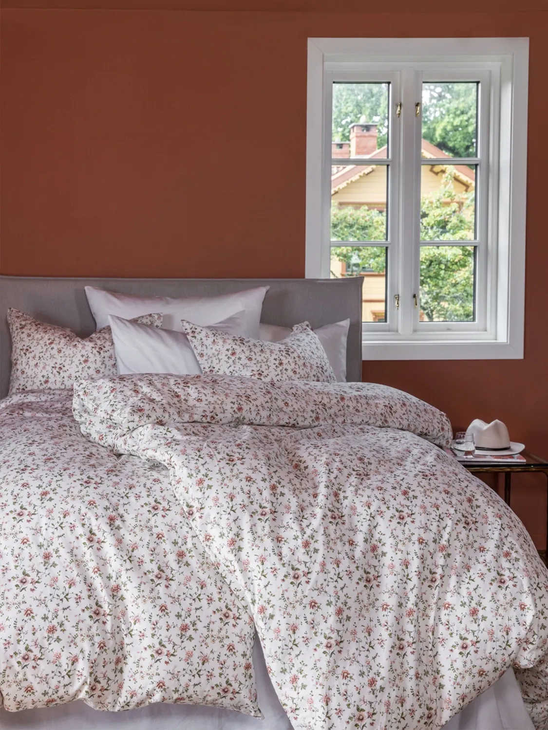 BORÅS COTTON VENEDA SENGETØY - ROSA