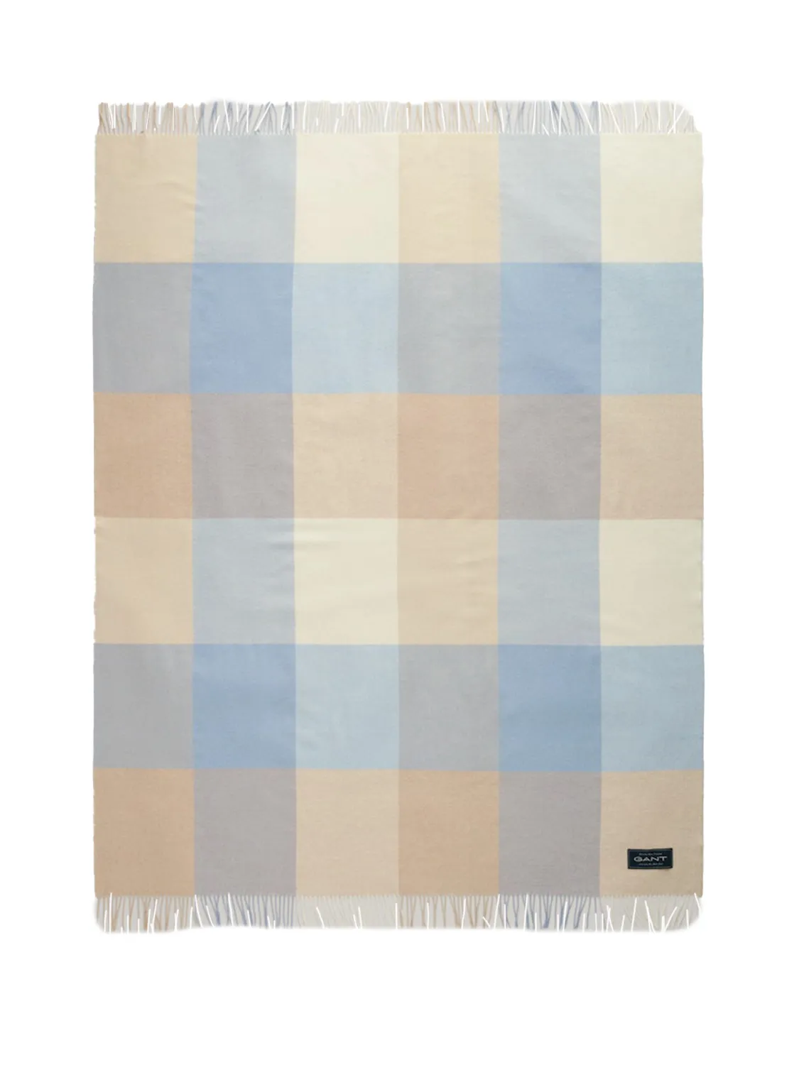 GANT MERINOULL PLEDD - FRESH BLUE