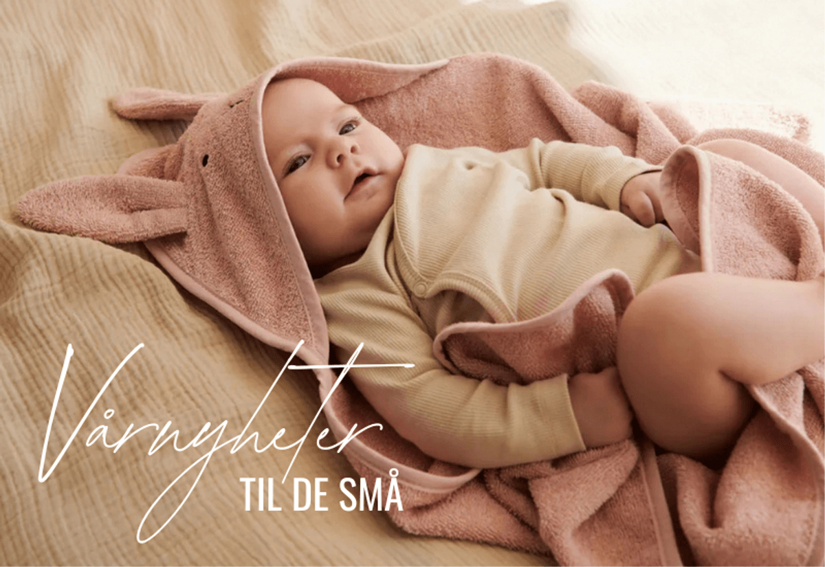 Vårnyheter til barn, baby og ungdom fra Liewood, Fliink, Lacoste, Levis og mye mer. 