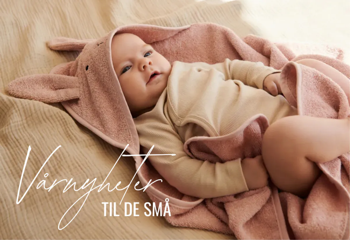 Vårnyheter til barn, baby og ungdom fra Liewood, Fliink, Lacoste, Levis og mye mer. 