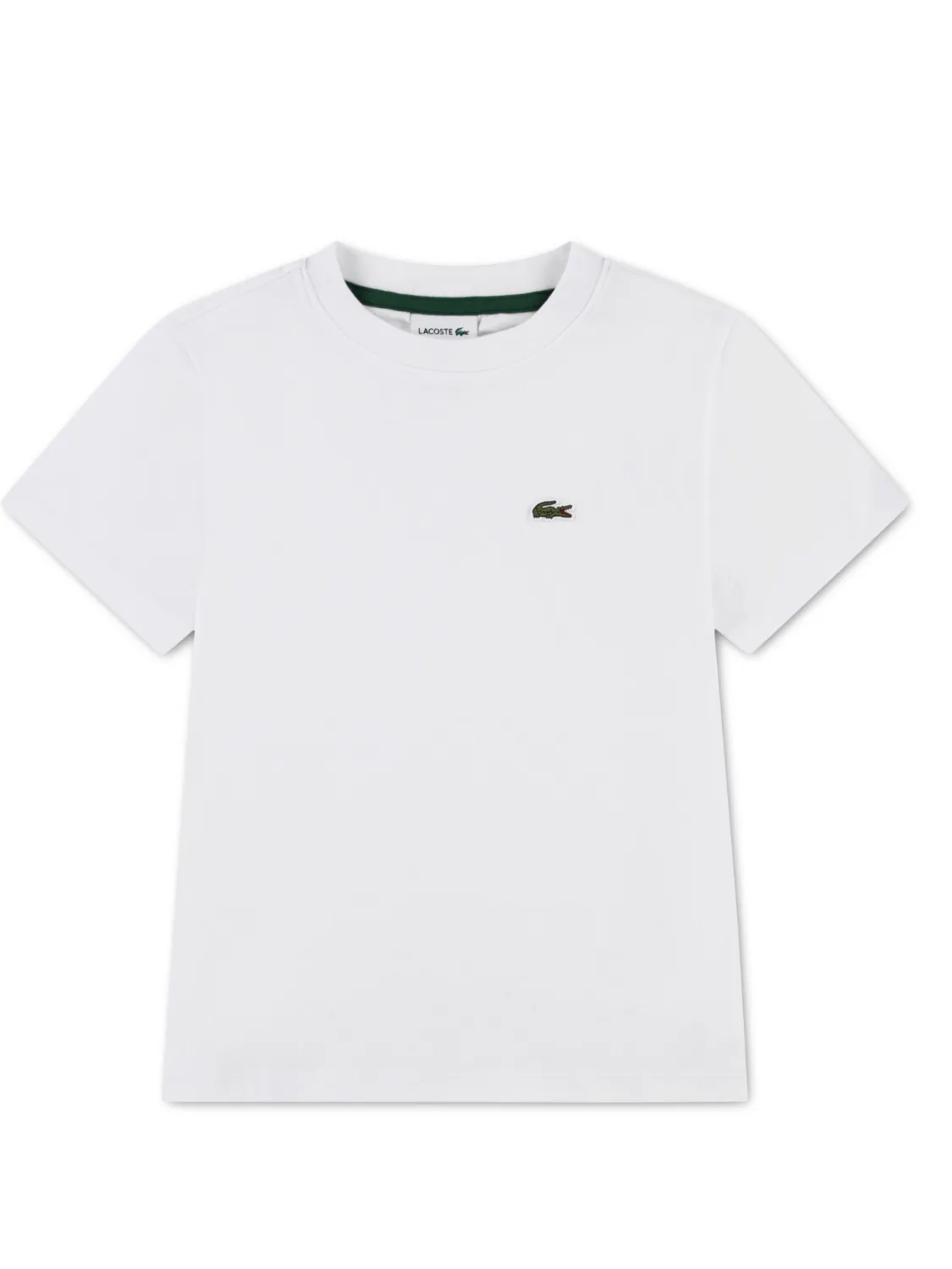 LACOSTE CORE T-SKJORTE - HVIT