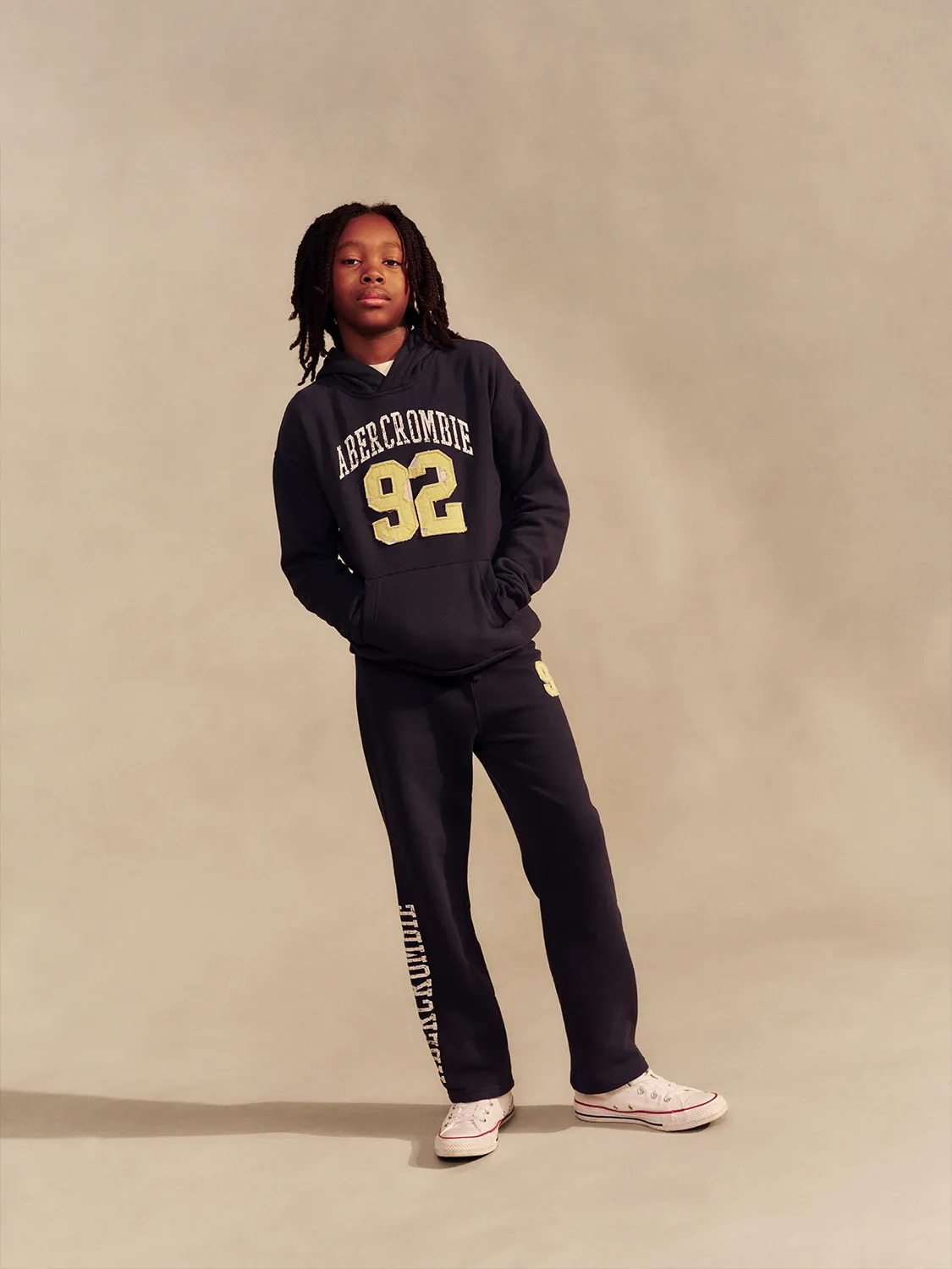 ABERCROMBIE BENCHWARMER FLEECE JOGGEBUKSE